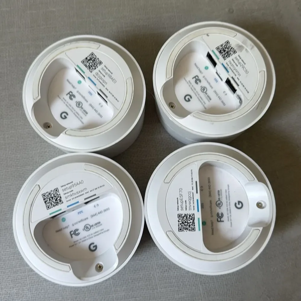 Google WiFi Route - White set of 4